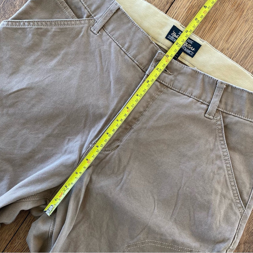 Noble Outfitters Women’s Carpenter Tan Cargo Work Pants - Picture 5 of 10